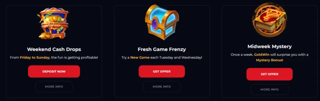 Bonus Offers and Promotions